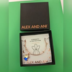 NWT Crystal Angel Alex and Ani bracelet